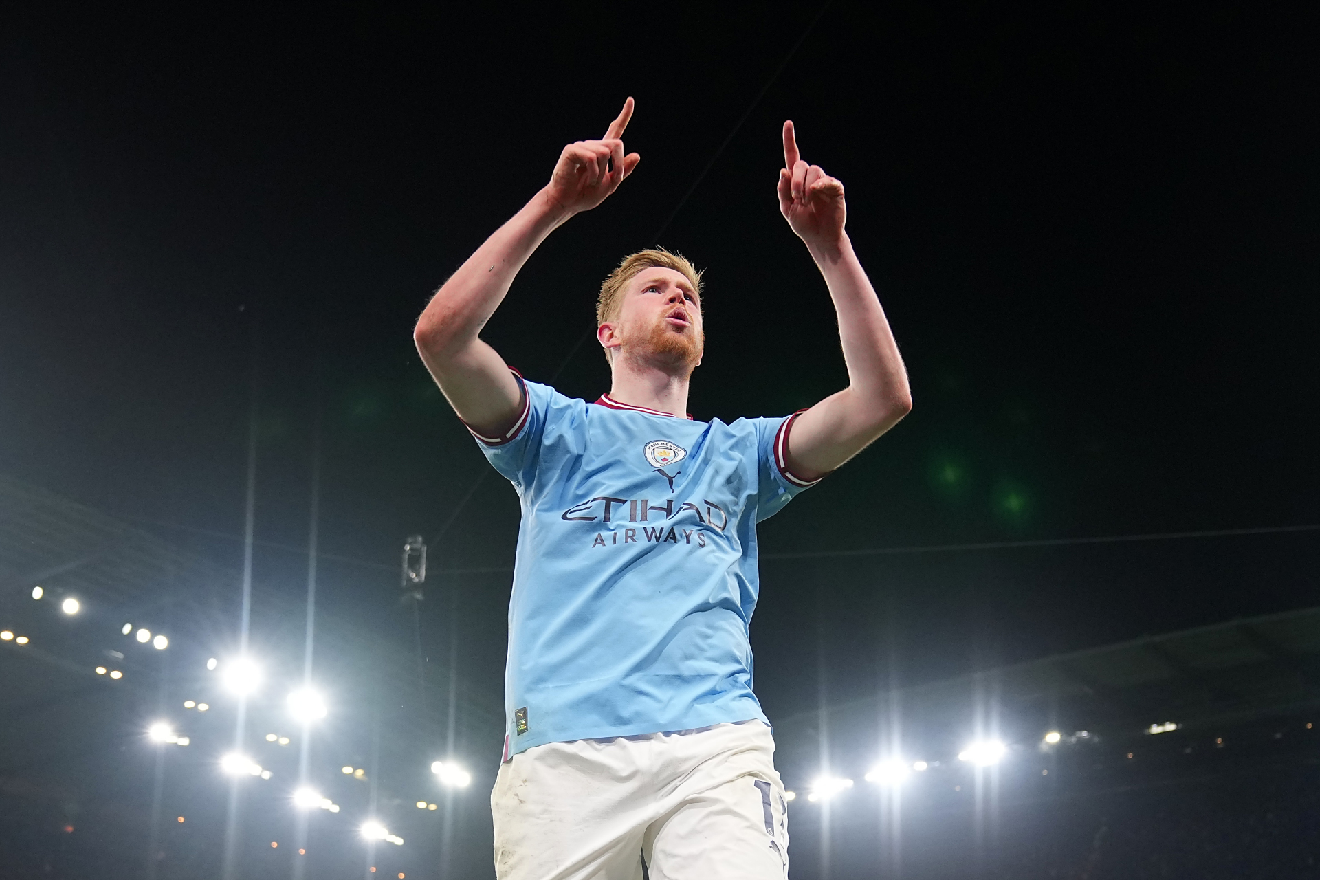 曼城前瞻德布劳内因伤缺阵 蓝月冲击英超神纪录 曼城前瞻德布劳内因伤缺阵 蓝月冲击英超神纪录